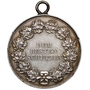 Niemcy, Prusy, Medal - dla najlepszego strzelca (E.WELGAND)