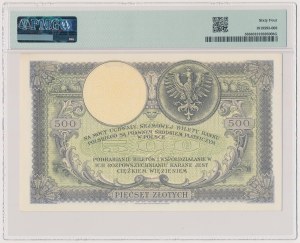 500 zlotys 1919 - faible numérateur