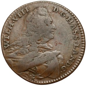 Hessen-Kassel, Wilhelm VIII, 3 haler 1755