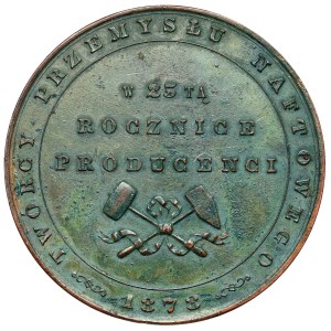 Medal Ignacy Łukasiewicz 1878 - na pamiątkę 25. rocznicy narodzin przemysłu naftowego