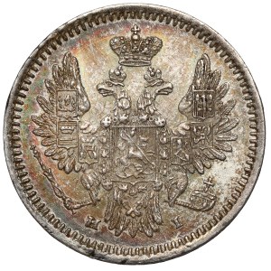 Rosja, Aleksander II, 5 kopiejek 1855, Petersburg