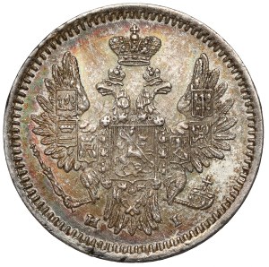Russia, Alexander II, 5 kopecks 1855, St. Petersburg