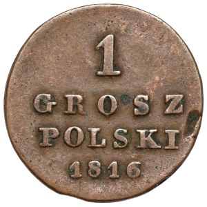 1 grosz polski 1816 IB