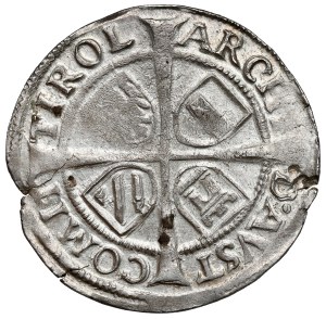 Austria, Ferdynand I, 6 krajcarów bez daty (1522-1530) Hall