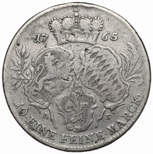 Pfalz-Kurlinie, Karl Theodor, Talar 1765 A-S, Mannheim