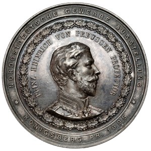 Niemcy, Prusy, Medal 1895 - Wystawa Handlowa Północno-Wschodnich Niemiec