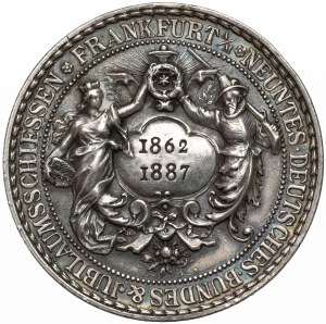 Niemcy, Frankfurt, Medal, Zawody Strzeleckie 1887