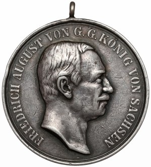 Germany, Saxony, Friedrich August III, Rifleman medal without date (1905)