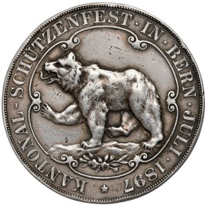 Szwajcaria, Medal 1897 - Festiwal strzelecki w Berno