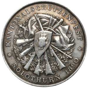 Switzerland, Silver Medal 1911 - Solothurn shooting festival
