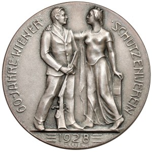 Austria, Medal - 13th Lower Austrian Shooting Competition 1928