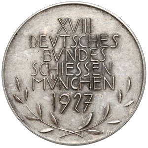 Niemcy, Monachium, Medal, Zawody Strzeleckie 1927