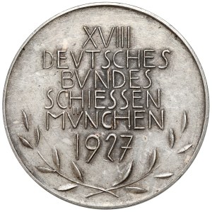 Germany, Munich, Medal, Shooting Competition 1927