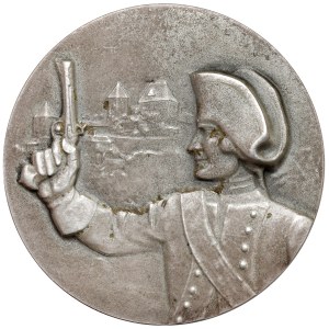 Szwajcaria, Srebrny Medal bez daty (~1960) - Mistrzostwa Konfederatów w Strzelaniu z Pistoletu