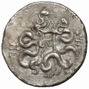 Grecja, Mezja, Pergamon, Tetradrachma cystoforyczna (166-67 p.n.e.)