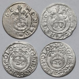 Sigismund III Vasa, Half-track Bydgoszcz 1615 and 1619 - set (4pcs)