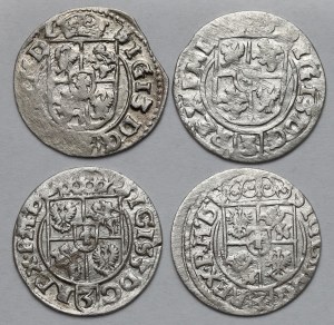 Sigismund III Vasa, Half-track Bydgoszcz 1615 and 1619 - set (4pcs)