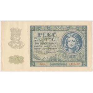 5 złotych 1940 - Ser.C