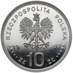 10 złotych 1997 Stefan Batory - półpostać