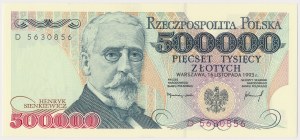 PLN 500 000 1993 - D