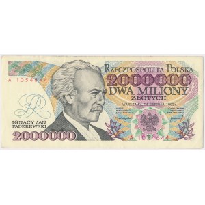 2 mln zł 1992 - A - z błędem 'Konstytucyj_y