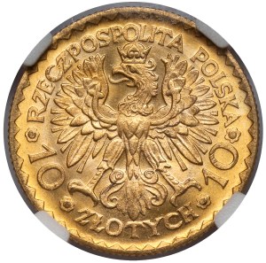 10 gold 1925 Chrobry