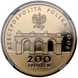 200 złotych 2008 90. Rocznica Odzyskania Niepodległości