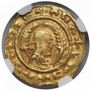 Królestwo Aksum, Ebana (440-470 n.e.) Złoty Unit (Tremissis), bez daty