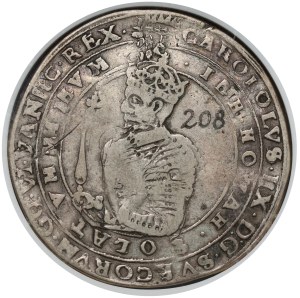 Sweden, Charles IX, 4 marks 1610, Stockholm - ex. L. E. Bruun