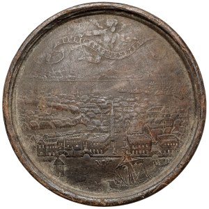 Medal warcabowy, Włochy, Wenecja, Marco Antonio Giustinian, Bez daty (1687)