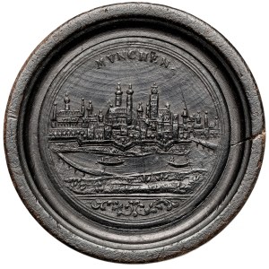 Medal warcabowy, Bawaria, Monachium, Karl Albrecht, Bez daty (~1770)