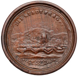Czech Republic, checkers medal / Brettstein - Prague and Maria Theresa