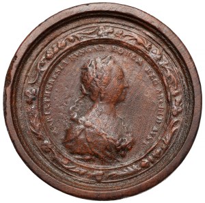 Czech Republic, checkers medal / Brettstein - Prague and Maria Theresa