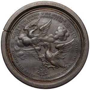 Hamburg, Checkers medal / Brettstein - siege of the city