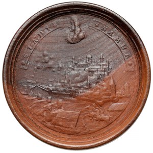 Medal warcabowy, Belgia, Namur, Stanisław Leszczyński, Bez daty (1710-1720)
