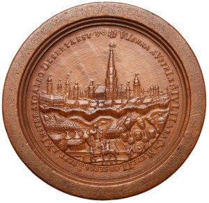 Austria, Checkers medal / Brettstein - Victoria of Vienna / Joseph.