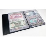 Klaser z banknotami zagranicznymi (~151szt)