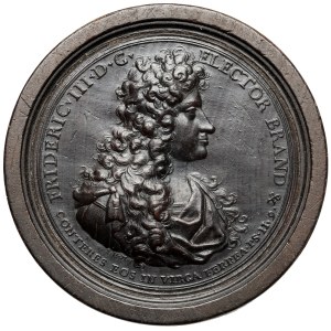 Medal warcabowy, Brandenburgia-Prusy, Fryderyk III, Bez daty (1689)
