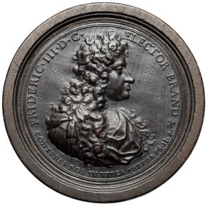 Brandenburg-Prussia, Checker medal / Brettstein - reflection of the city of Bonn