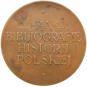 Medal Ludwik Finkel - za bibljografię... 1926
