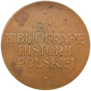 Médaille Ludwik Finkel 1926 - pour la bibliographie...