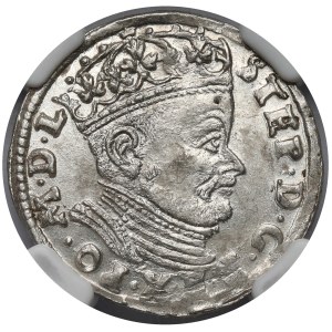 Stefan Batory, Trojak Wilno 1584 - zbroja płytowa