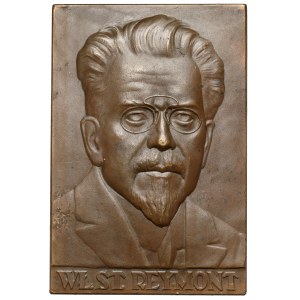 DUŻA Plakieta MW (90x60) - Stanisław Reymont