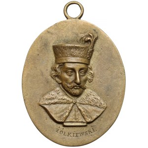 Medalion MINTER Stanisław Żółkiewski - owalny - wtórny odlew