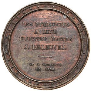 Medal Joachim Lelewel 1847 - nakładem jego przyjaciół