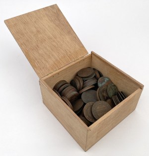 Russie tsariste, pièces de monnaie en cuivre MIX