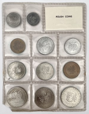 Pièces polonaises émises en 1976. - paquet