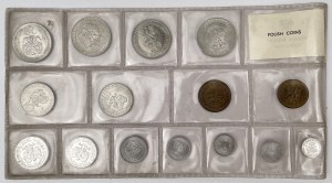 Pièces de circulation polonaises - liasse