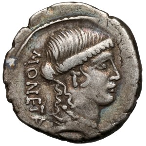 Republika, T. Carisius (46 p.n.e.) Denar