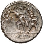 Republika, Pompejusz Sekstus (42-40 p.n.e.) Denar - rzadki